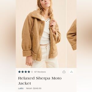 Relaxed Sherpa Moro Jacket - LaBiz